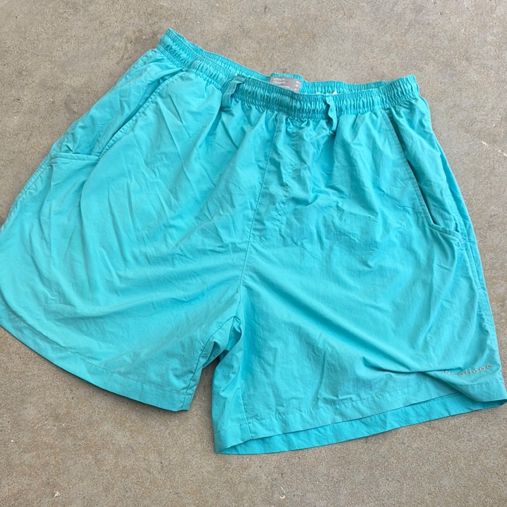 Turquoise Athletic Shorts